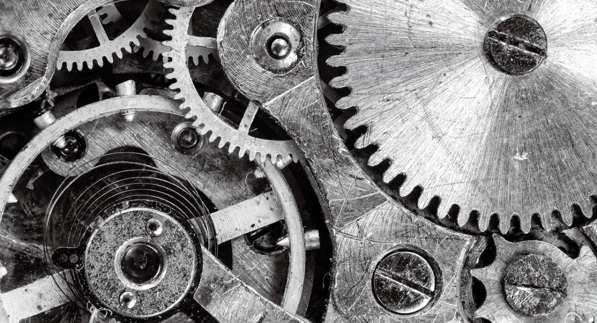 Work Close-up of gears