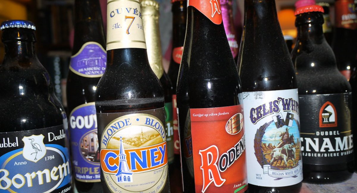 A Selection Box of Belgian Beer