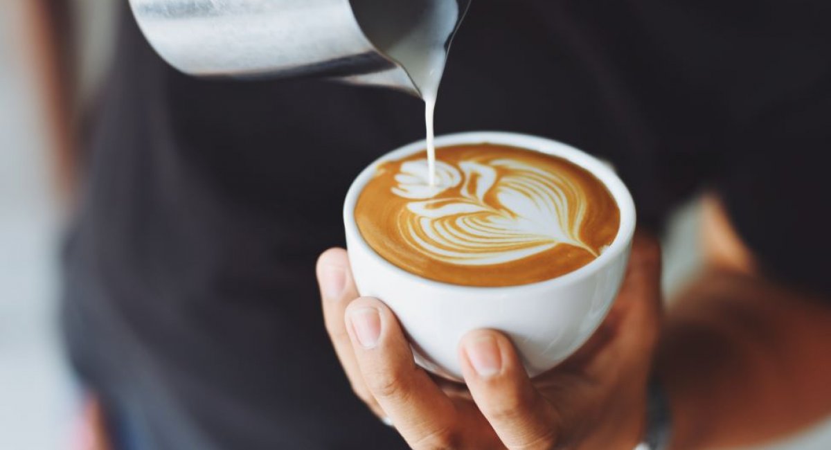 Person Holding White Cup